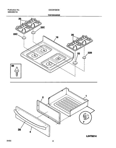 frigidaire gas oven bottom drawer